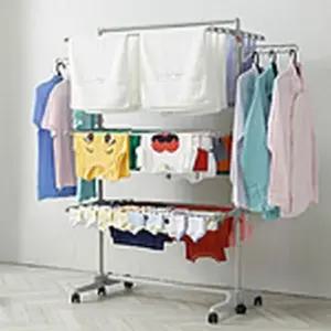 이불 전용 봉 특대형 6단 다용도 실내 빨래 건조대 대용량 4인가구 스테인레스 스틸