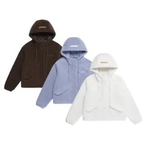 2025 FW 내셔널지오그래픽 여성 플리스 후드 점퍼 N254WFJ020