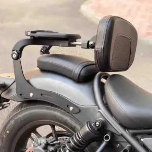 레블500 시시바 등받이 짐대 튜닝 A형 레트로 높이 쿠션 선반