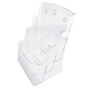 디스플레이 아크릴 진열대 POP 3단 A4-WF780C8