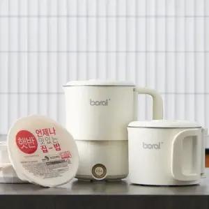 [25년형ver] 지티스 올스텐 접이식 전기포트 여행용 햇반 커피 휴대용 분유포트