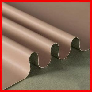 카키색 울트라 소프트 프로틴 레더 원단 (면 밑창용 PU 마이크로 탄성 인조 양가죽 의류 DIY 재봉 미터당)