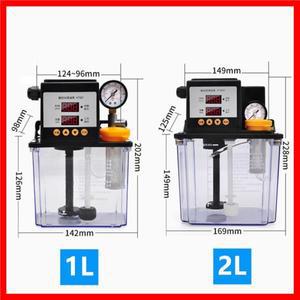 CNC 전자기 윤활 펌프 자동 윤활유 펌프 1PC 110V 1/2L 1/2 리터