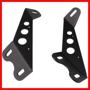 지프 랭글러 JK JL 2007-2024 차량용 LED 바 작업 조명 장착 브래킷 홀더 자동차 운전 조명 액세서리