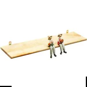 원목 벽걸이 선반 70cm 1P 나무 우드 벽선반 다용도