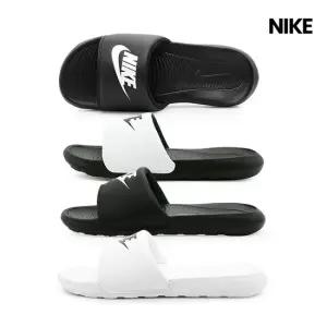 빅토리 원 슬라이드 슬리퍼 남성 여성 블랙 화이트 4종택일