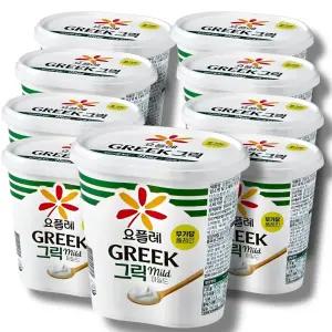 빙그레 요플레 그릭 요거트 무가당 플레인 900g(10입)