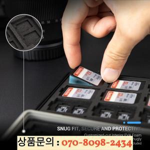 JJC 54 슬롯 SD Microsd 카드 케이스 방수 메모리 홀더 18 및 36 TF/마이크로 용 정전기 보관함