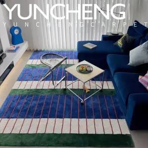 디아노 노르딕노츠 패턴 러그 침실 거실 스웨덴 셀프인테리어 그리드 장식