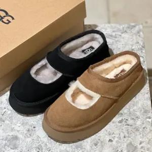 [AK플라자] [어그] UGG 25F/W 여성 캐주얼 메리 제인 슈즈 1665303500 2종택일
