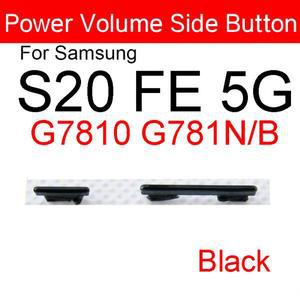 삼성 갤럭시 S20 FE 5G G7810 G781N/B 용 볼륨 전원 버튼, 볼륨 버튼 + 전원 켜기, 끄기, 사이드 키 수리