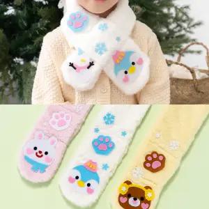 펠트 털 목도리 만들기 동물 크리스마스 미술 놀이 활동 겨울 준비물 소품