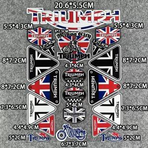 3D 반사 비닐 오토바이 트라이엄프 스티커 데칼 트라이던트 660 스트리트 트리플 675 타이거 800 데이토나