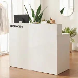 E0자재 MN2123  무노 인포데스크 1200