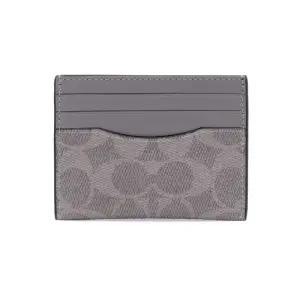 [명품] 카드지갑 명품 카드슬롯 시그니처 홀더 얇은 명함지갑 CW366GYCQ