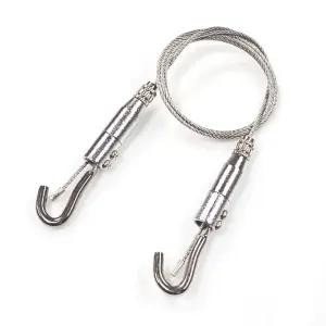 고하중 낚시고리  + 고하중 낚시고리(30Kg용, 와이어 2.0Ø) 액자 전시 다용도 걸이