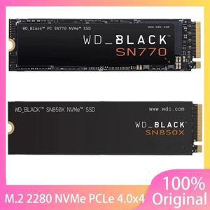 SN850X 내장 SSD 1TB 2TB SSD NVMe M.2 2280 PCIe 4.0 X4 SSD 드라이브 솔리드 스테이트 디스크 PC PS5 데