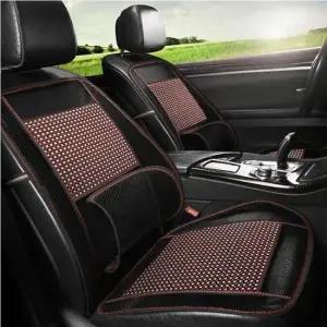 자동차 쿨링 시트 허리받침대 포함 편안한 좌석 시원한 드라이브 자동차시트 자동차방석