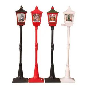 크리스마스 우체통 조명 인테리어 가로등 선물 산타