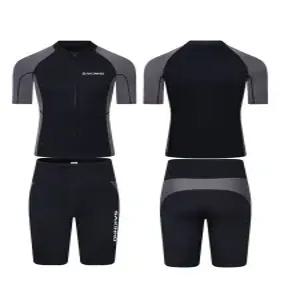 잠수복 조끼 프리다이빙 다이빙 자켓 재킷 방한 상의만 반팔 슈트 민소매 여성 수영강사