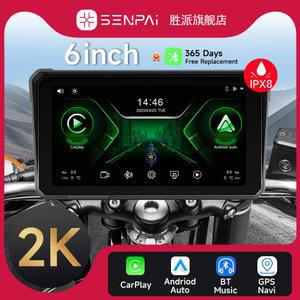 에이패스이 오토바이블랙박스2채널 전후방 자전거 본체 M시리즈 2K 6인치