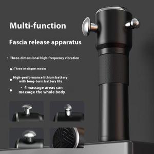 부스터 업그레이드 마사지 건 강력한 핸드헬드 무선 딥 티슈 진동 근육 (민감한 부위용 3단 속도 조절)