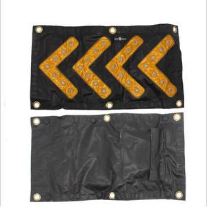 접이식 LED 교통 바리케이드 경고 로고, 반사 안전 표지판, 주차 안내 화살표 점멸등