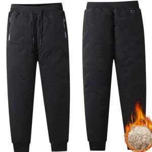 남성 겨울 바지 기모 데일리 조거 남성 방한 바지 팬츠 방수 트레이닝 작업복 레저 운동