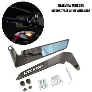 스즈키 호환 GSX-S750 750 사이드 뷰 미러 윈드 윙 스포츠 윙렛 키트 조절
