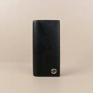 MUST IT_ 인터로킹 투톤 남성 장지갑 올블랙 610467 CAO2N 1000 [여주아울렛]