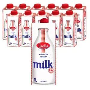 [CJ] 믈레코비타 리솔라 수입 우유 1LX12개입