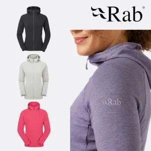 RAB 랩 넥서스 후디 여성용 QFF-71/ 정식수입 등산 방풍 플리스후드