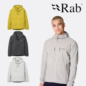 RAB 랩 어센더 프로 후디 남성용 QDB-87/ 정식수입 등산 방풍 플리스후드