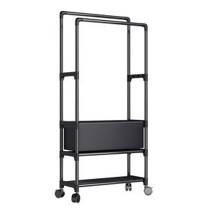 옷걸이 스탠딩 옷가게인테리어 2 드레스룸 휠 185x60cm 옷보관 침실용