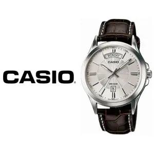 카시오 가죽시계 MTP-1381L-7A