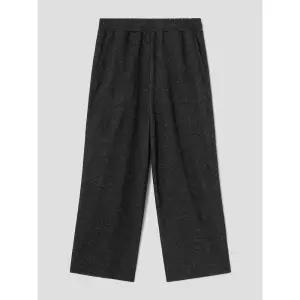 [에잇세컨즈] 니트 져지 밴딩 이지 팬츠  블랙 (225X21EQ15)