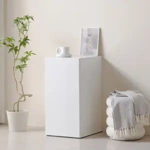 [히트가구] L3145 화이트 다용도 수납장 400 1color (착불)