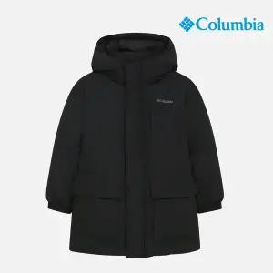 [컬럼비아]키즈 하프 3PK 패딩 자켓_블랙 (C64-YKD338)