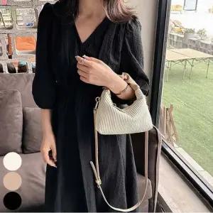 미니 셔링 레더 토트백 손가방 크로스백 멀티 실용성 여자가방 여성가방 미니토트백 여성토트백 사각토트백