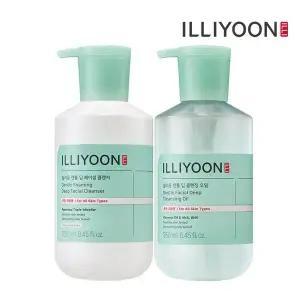 [일리윤] 젭틀 딥 페이셜 세트 (클렌저 + 클렌징 오일)