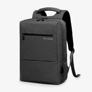 가방 보부상 실버 나일론 백팩