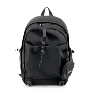 할먼니 미니백팩 실버 비닐 조리포켓 캐주얼 백팩