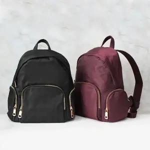 나일론 실버 백팩 할먼니 여성백팩