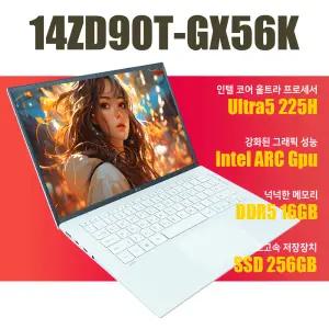 LG그램14 14ZD90T-GX56K/울트라5/램16GB/SSD 256G/P