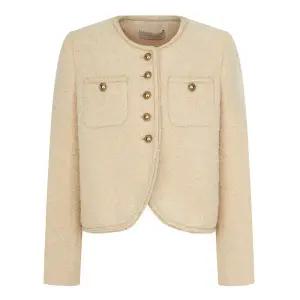 [롯데백화점]케네스레이디 버튼포인트 부클 울 자켓 (EWJKOK01)