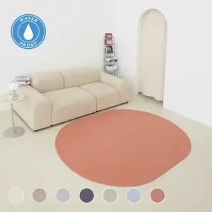 헤일럽 방수러그 소형 대형 타원형 사계절 워셔블 거실러그 먼지없는 카페트