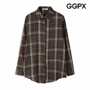[GGPX] 타탄 체크 카라 셔츠 (GP8SH034F)