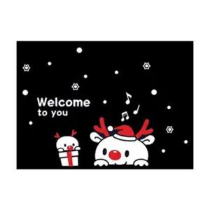 PW 크리스마스 유리창 스티커 귀여운루돌프 데코 겨울 꾸미기 150CM 창문