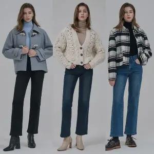 [뱅뱅] 여성 25F/W 라이크라 기모데님팬츠 3종[35559982]