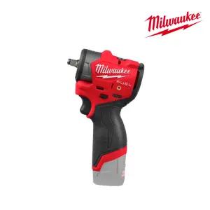 밀워키 12V FUEL 콤팩트 임팩트 렌치 베어툴 10mm M12 FSCIWF38-0 충전 전문가용 경량형
